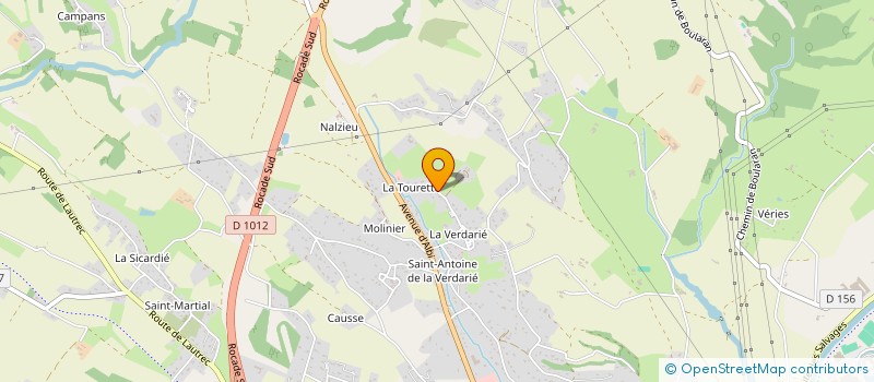 localisation de l'entreprise MONSIEUR LAURENT MONNET  CASTRES