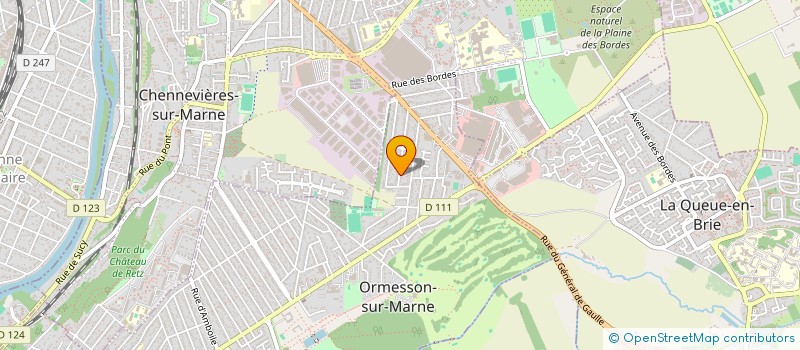 localisation de l'entreprise MONSIEUR LAURENT MONNIER à ORMESSON-SUR-MARNE