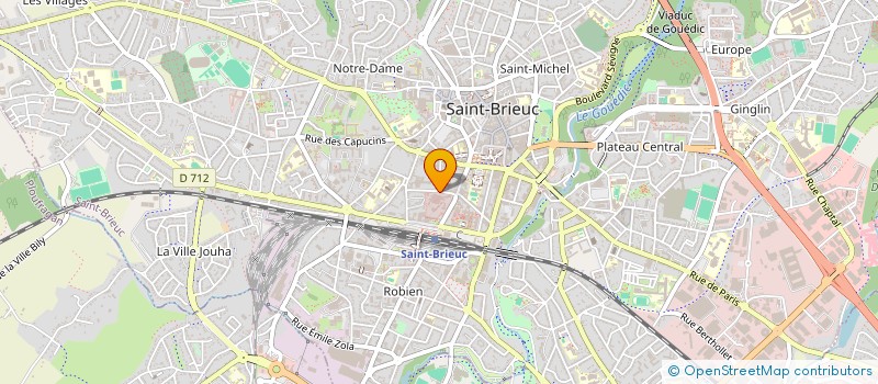 localisation de l'entreprise MONSIEUR LAURENT MONTFORT à SAINT-BRIEUC