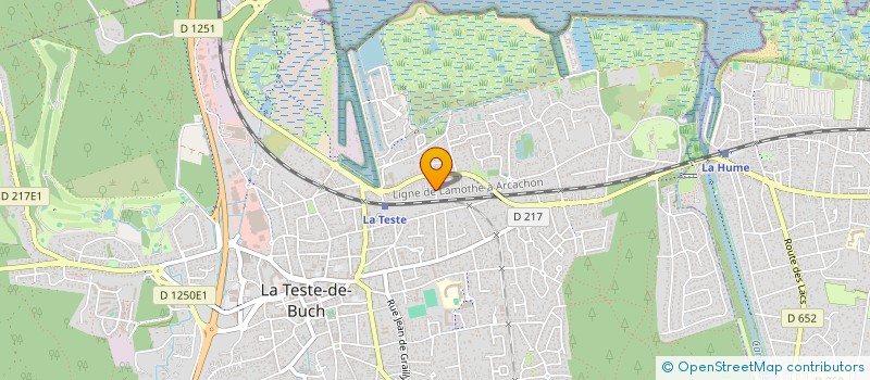 localisation de l'entreprise MONSIEUR LAURENT MORA à LA TESTE-DE-BUCH