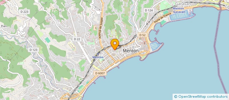 localisation de l'entreprise MONSIEUR LAURENT MORALES à MENTON