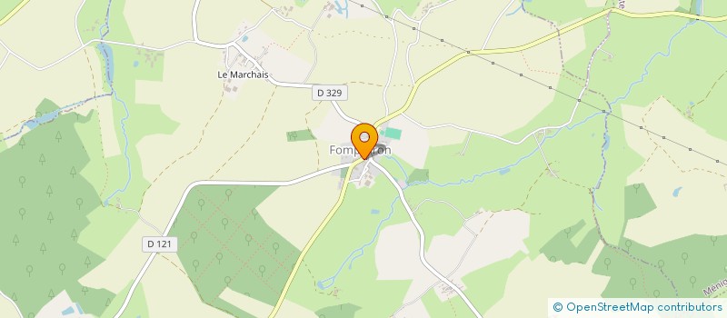 localisation de l'entreprise MONSIEUR LAURENT MOREAU  FOMPERRON