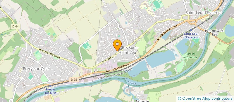 localisation de l'entreprise MONSIEUR LAURENT MOREIRA à VILLERS-SOUS-SAINT-LEU