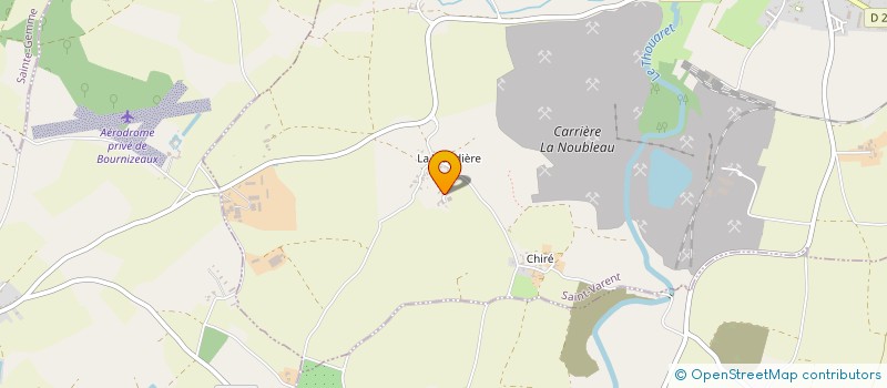 localisation de l'entreprise MONSIEUR LAURENT MOREL  SAINT-VARENT