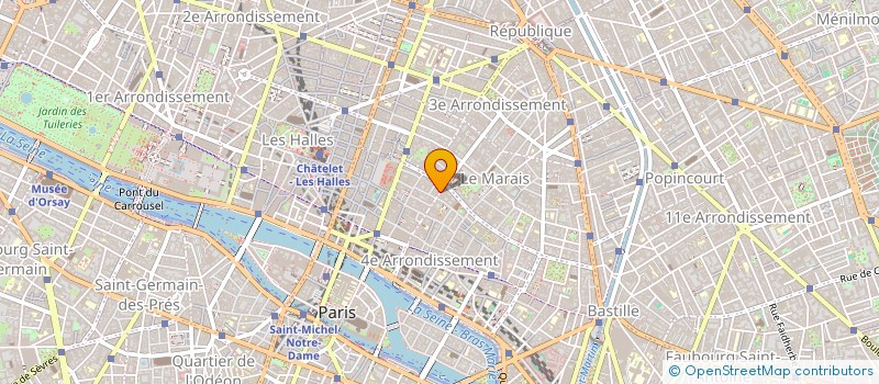 localisation de l'entreprise MONSIEUR LAURENT MOREL  PARIS