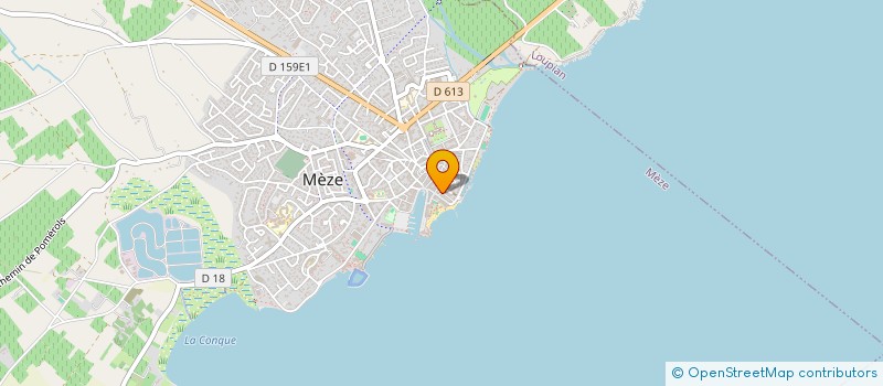 localisation de l'entreprise MONSIEUR LAURENT MORENO à MEZE