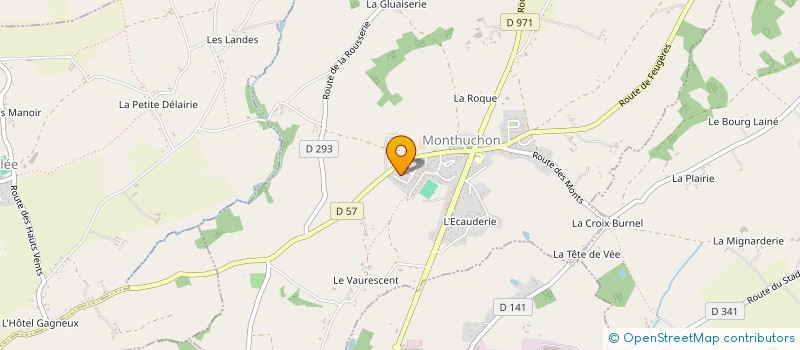 localisation de l'entreprise MONSIEUR LAURENT MORICE  MONTHUCHON