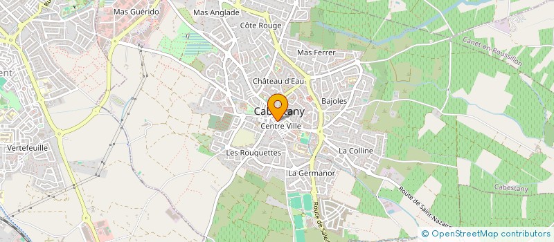 localisation de l'entreprise MONSIEUR LAURENT MORILLO à CABESTANY