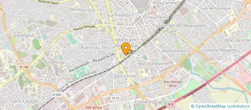 localisation de l'entreprise MONSIEUR LAURENT MORIN  NIMES