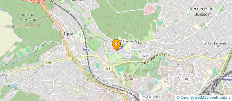 localisation de l'entreprise MONSIEUR LAURENT MORNET  VERRIERES-LE-BUISSON