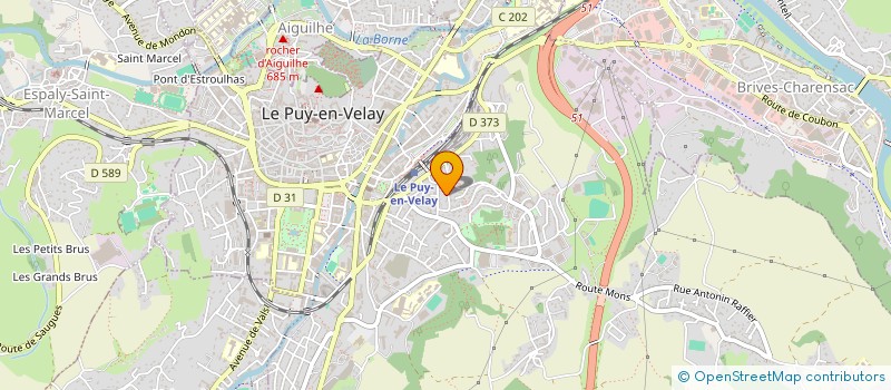 localisation de l'entreprise MONSIEUR LAURENT MORTEO à LE PUY-EN-VELAY