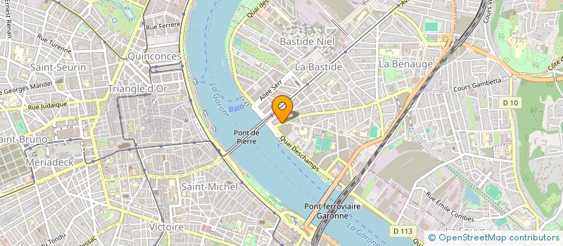 localisation de l'entreprise MONSIEUR LAURENT MOUCHARD  BORDEAUX