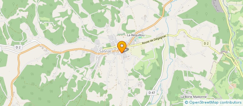 localisation de l'entreprise MONSIEUR LAURENT MOULINOT à SALVIAC