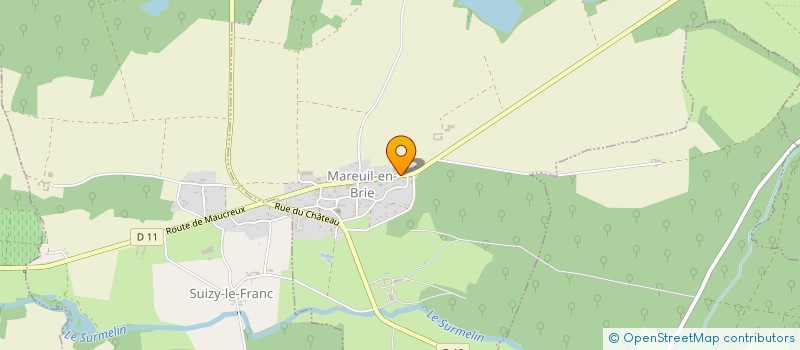 localisation de l'entreprise MONSIEUR LAURENT MOUNIER  MAREUIL-EN-BRIE