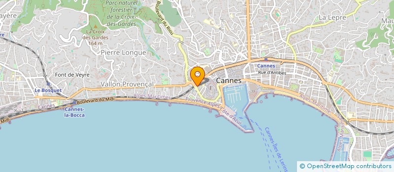 localisation de l'entreprise MONSIEUR LAURENT MOUNIER à CANNES