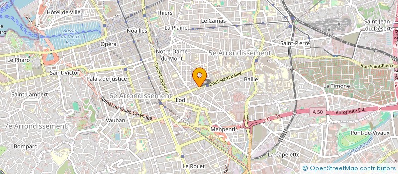localisation de l'entreprise MONSIEUR LAURENT MOUREN à MARSEILLE