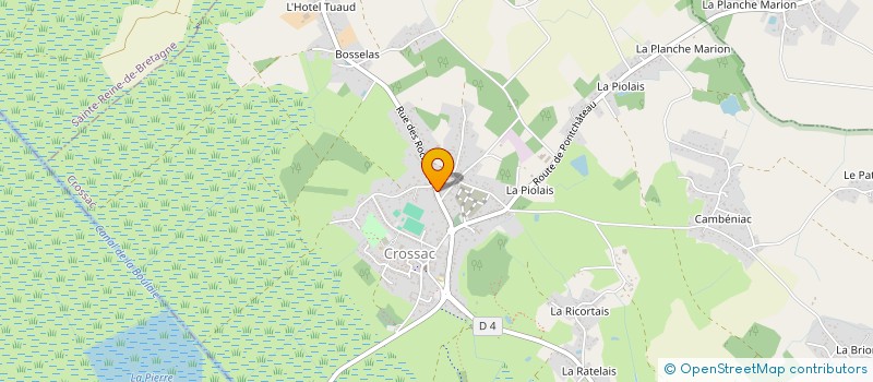 localisation de l'entreprise MONSIEUR LAURENT MOYON  CROSSAC