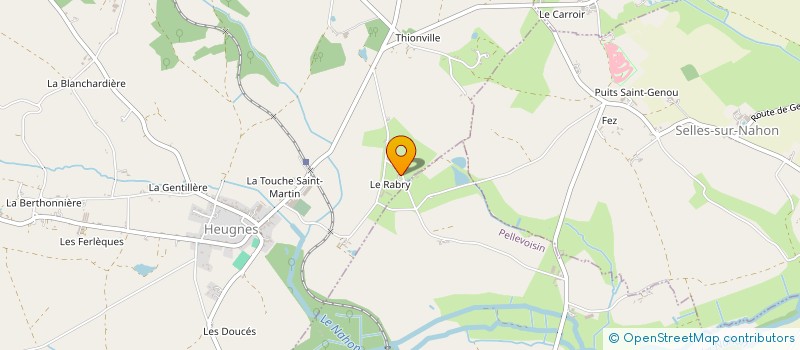 localisation de l'entreprise MONSIEUR LAURENT MOZON à PELLEVOISIN