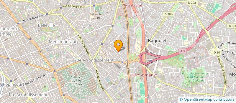 localisation de l'entreprise MONSIEUR LAURENT MR JOSEPH-AUGUSTE  PARIS