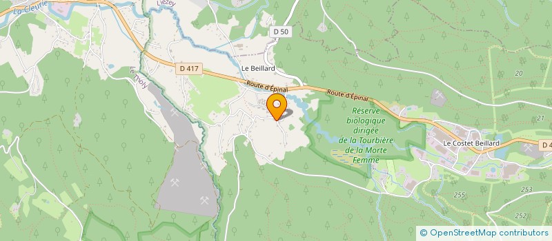 localisation de l'entreprise MONSIEUR LAURENT MUNIER  GERARDMER