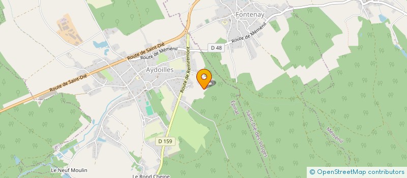 localisation de l'entreprise MONSIEUR LAURENT MUNIER  AYDOILLES