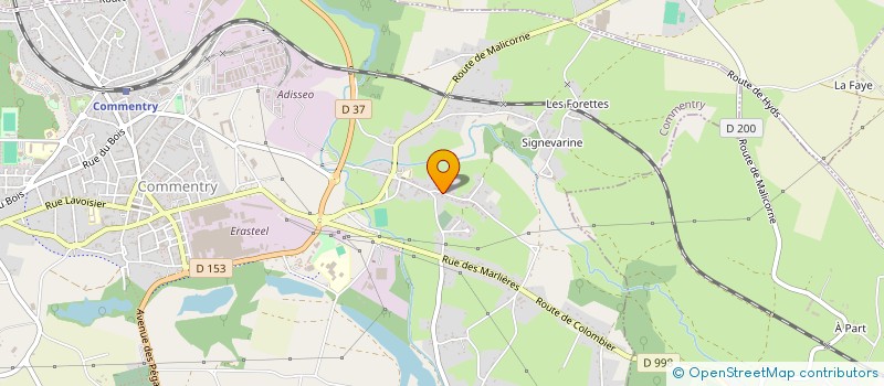 localisation de l'entreprise MONSIEUR LAURENT MUNOZ DURAN  COMMENTRY