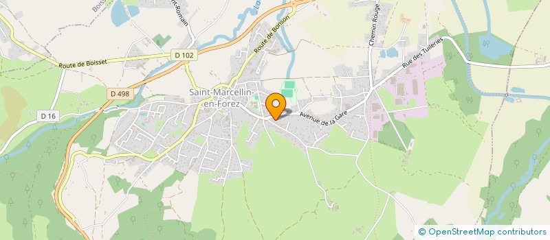 localisation de l'entreprise MONSIEUR LAURENT MURE  SAINT-MARCELLIN-EN-FOREZ