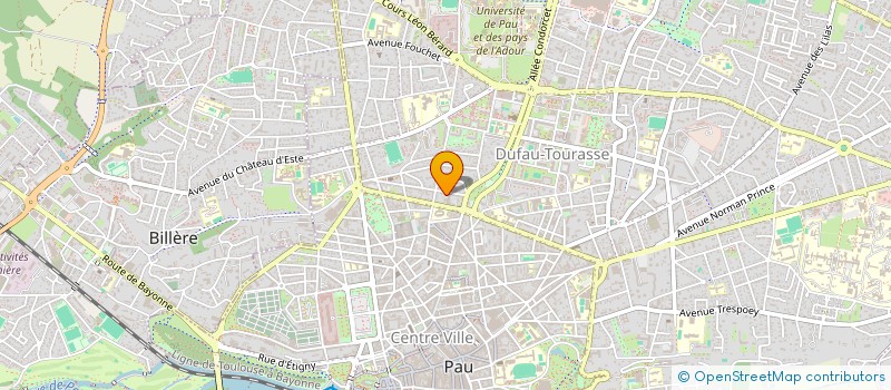 localisation de l'entreprise MONSIEUR LAURENT MURILLO à PAU