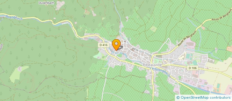 localisation de l'entreprise MONSIEUR LAURENT MURSCHEL  RIBEAUVILLE