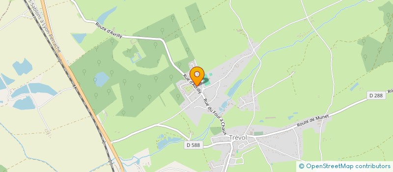 localisation de l'entreprise MONSIEUR LAURENT NACCARATO  TREVOL