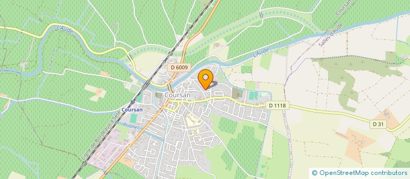 localisation de l'entreprise MONSIEUR LAURENT NACENTA  COURSAN