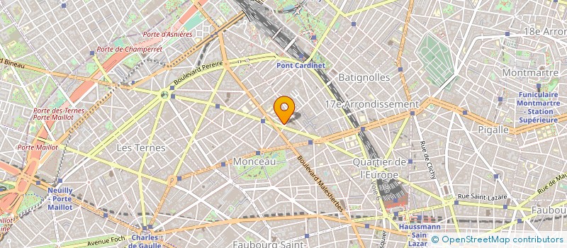 localisation de l'entreprise MONSIEUR LAURENT NADJAR  PARIS