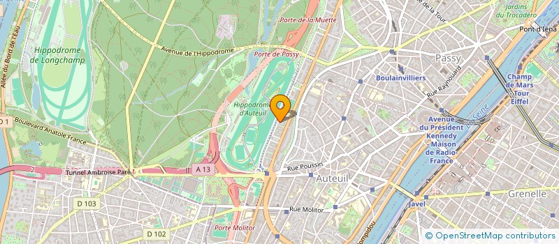 localisation de l'entreprise MONSIEUR LAURENT NAHUM  PARIS