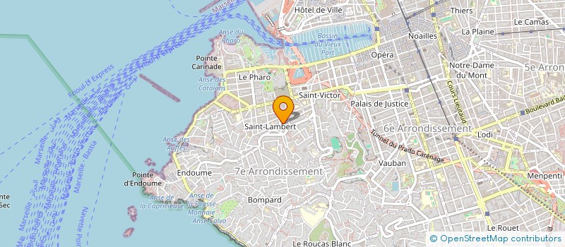 localisation de l'entreprise MONSIEUR LAURENT NAKACHE à MARSEILLE