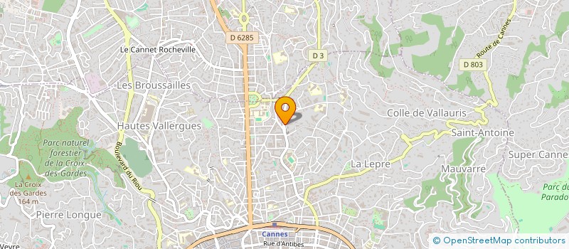 localisation de l'entreprise MONSIEUR LAURENT NAULT à CANNES