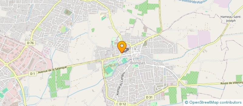 localisation de l'entreprise MONSIEUR LAURENT NAVAJAS  BOMPAS