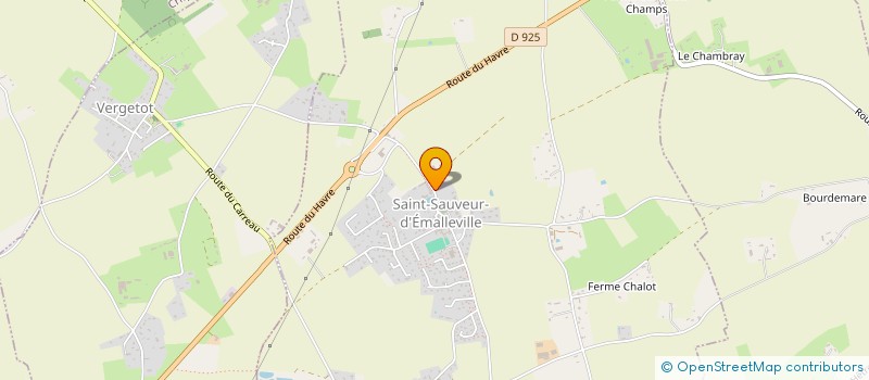 localisation de l'entreprise MONSIEUR LAURENT NAVARRE  SAINT-SAUVEUR-D'EMALLEVILLE