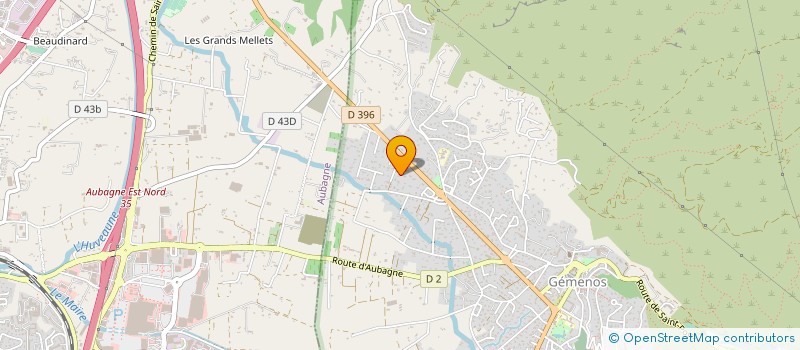 localisation de l'entreprise MONSIEUR LAURENT NAVARRO  GEMENOS