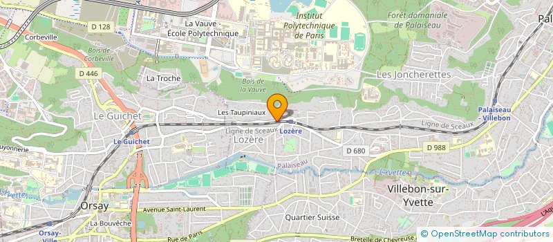 localisation de l'entreprise MONSIEUR LAURENT NEEL à PALAISEAU