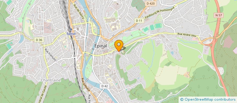 localisation de l'entreprise MONSIEUR LAURENT NEFF à EPINAL