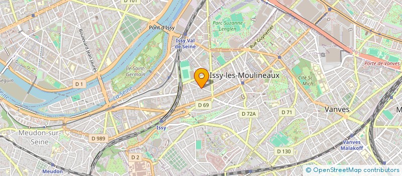 localisation de l'entreprise MONSIEUR LAURENT NEGRETTI à ISSY-LES-MOULINEAUX