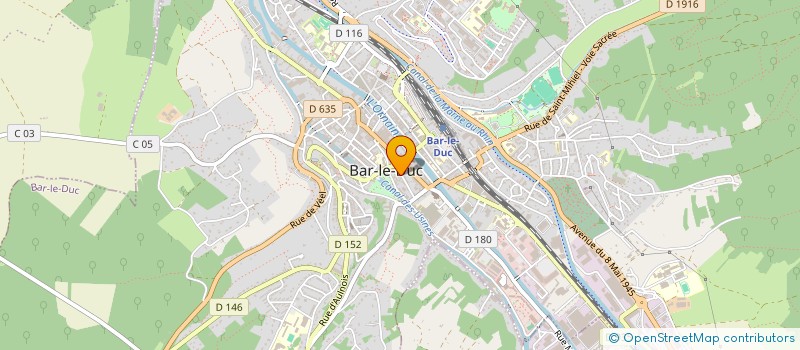localisation de l'entreprise MONSIEUR LAURENT NEMBRINI à BAR-LE-DUC