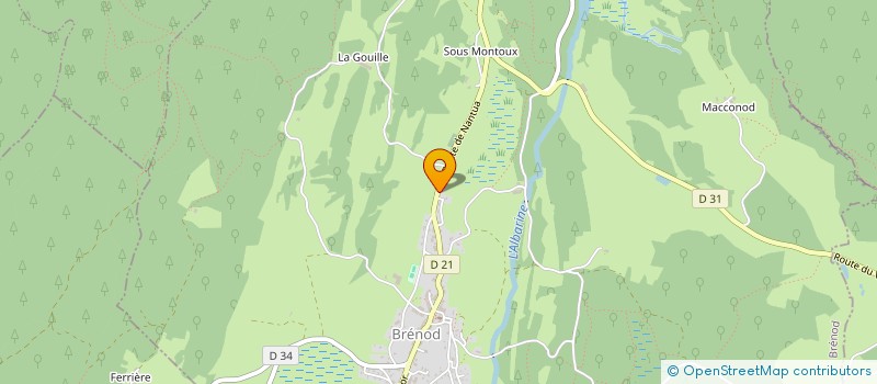 localisation de l'entreprise MONSIEUR LAURENT NEUFCOEUR  ARANC