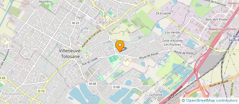 localisation de l'entreprise MONSIEUR LAURENT NGUYEN à VILLENEUVE-TOLOSANE