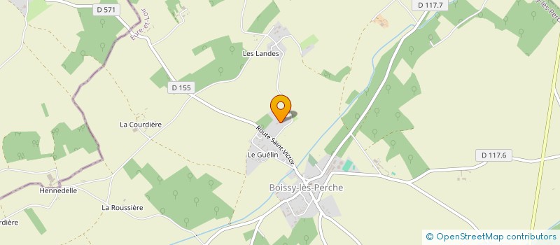 localisation de l'entreprise MONSIEUR LAURENT NICAULT à BOISSY-LES-PERCHE