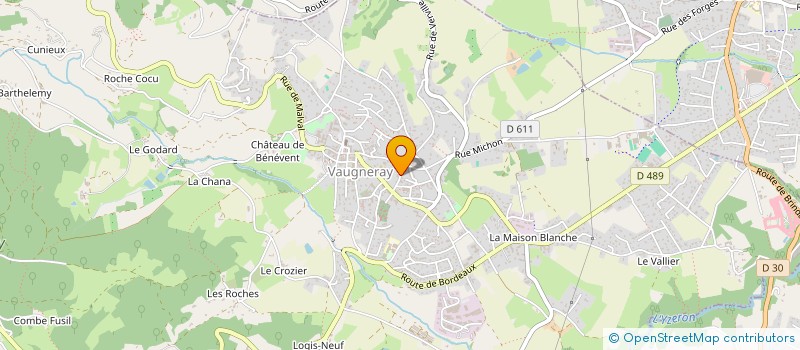 localisation de l'entreprise MONSIEUR LAURENT NICOLAS à VAUGNERAY