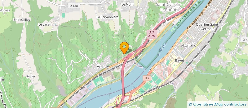 localisation de l'entreprise MONSIEUR LAURENT NICOLLET  AMPUIS