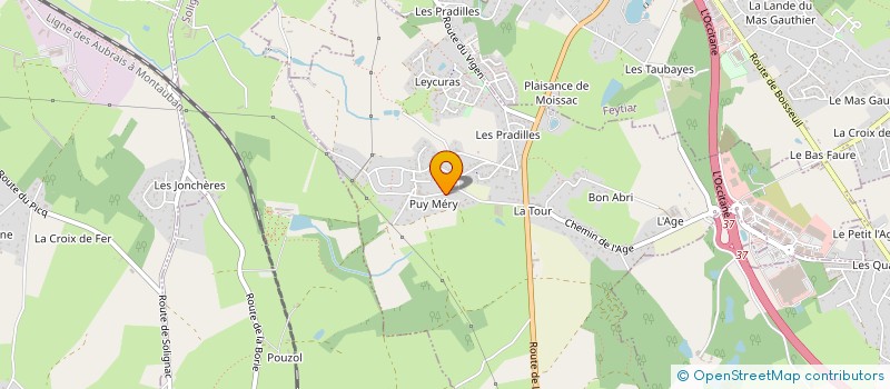 localisation de l'entreprise MONSIEUR LAURENT NICON  LE VIGEN