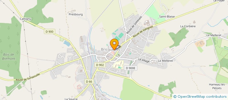 localisation de l'entreprise MONSIEUR LAURENT NIEPCERON  BRICQUEBEC-EN-COTENTIN