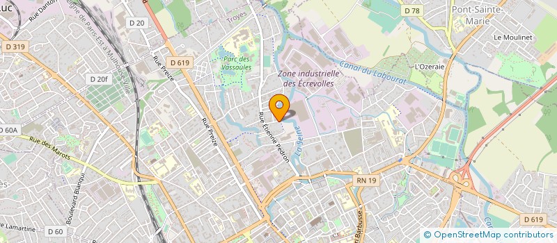 localisation de l'entreprise MONSIEUR LAURENT NIEWIEDZIALA  TROYES